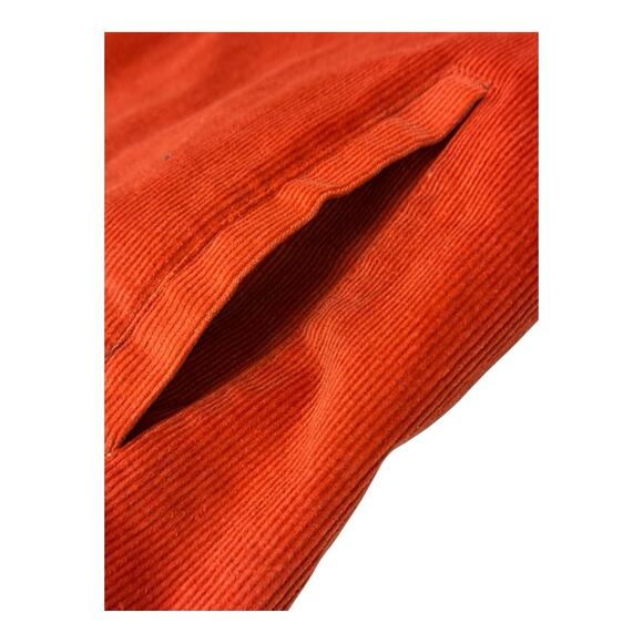 Vintage Homme + Femme Crew Large Orange Corduroy Men’s Jacket Casual Classic - Picture 10 of 14